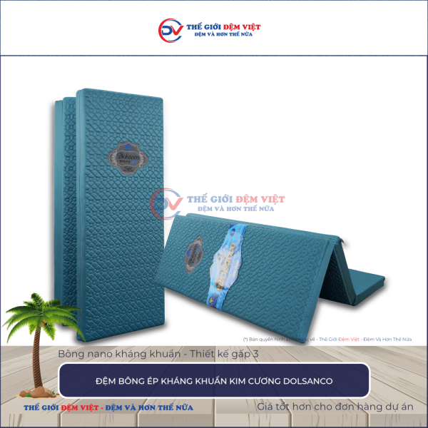 Đệm bông ép Kim Cương Dolsanco